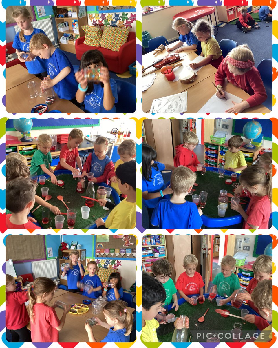 Llysfaen2029's tweet image. Another exciting day in Year 1! #1KP and #1CS enjoyed exploring their sense of sound during our sound and musical extravaganza today! We made bull roarers, explored materials to create shakers and experimented with water to see how sound is made! 🎶🧏‍♀️🌟 #ST #HCI #ACL @CSCJES