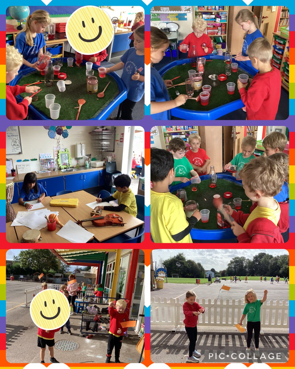 Llysfaen2029's tweet image. Another exciting day in Year 1! #1KP and #1CS enjoyed exploring their sense of sound during our sound and musical extravaganza today! We made bull roarers, explored materials to create shakers and experimented with water to see how sound is made! 🎶🧏‍♀️🌟 #ST #HCI #ACL @CSCJES