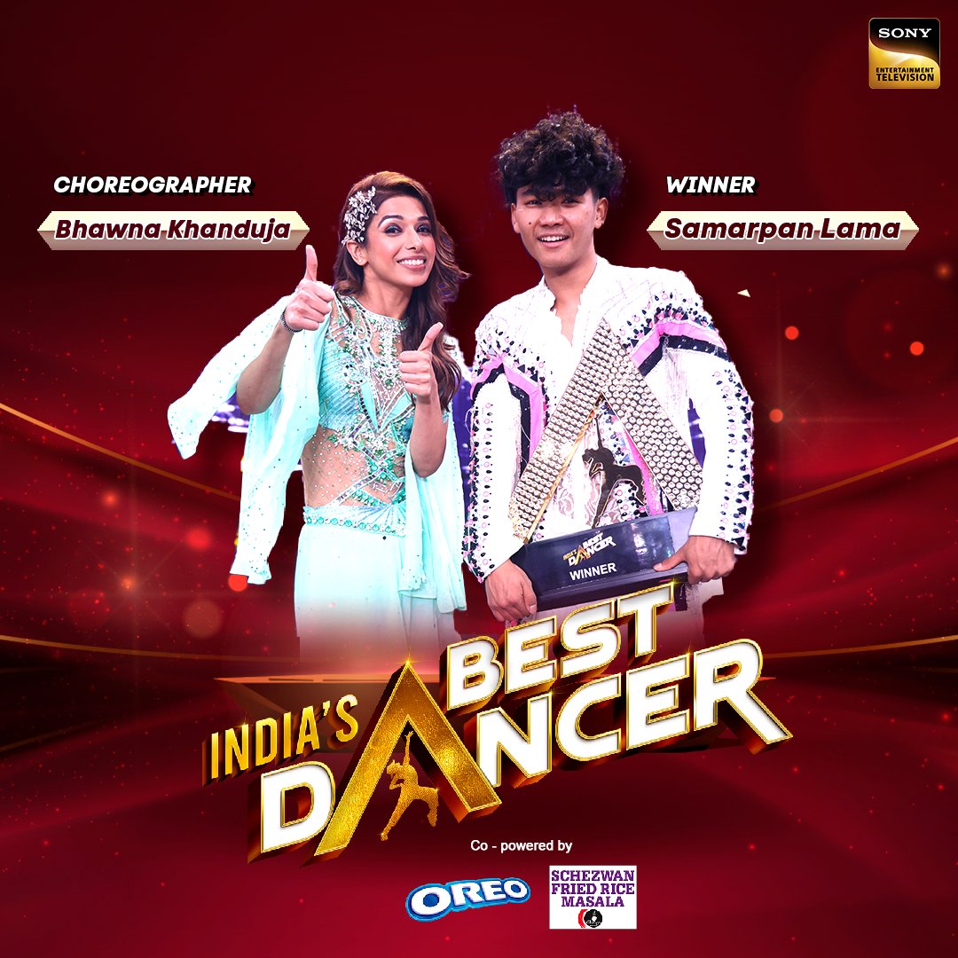 SonyTV's tweet image. We can imagine #SamarpanLama🚶🏻🚶🏻‍♂moonwalking his way to the 1ssstttt position! Congratulations to the WINNER of #IndiasBestDancer3 along with his partner choreographer #BhawnaKhanduja

#IndiasBestDancer #IBD #Dancer #Dance #HarMoveSeKarengeProve #IBD3