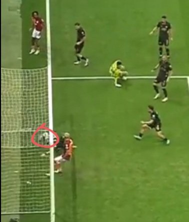 Top çizgiyi geçmiş. Temiz gol...
#GSvANK