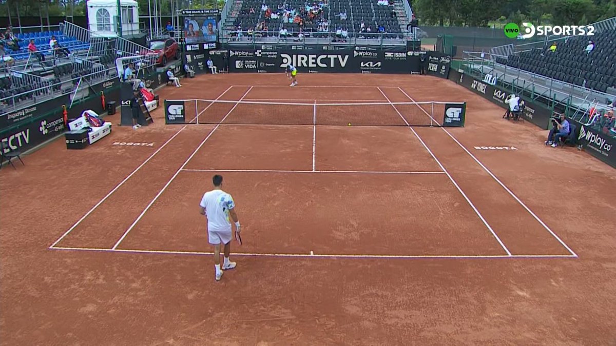 DSports's tweet photo. ¡BUSCAMOS AL SEGUNDO FINALISTA DEL #DIRECTVOpen! 🎾🔝

🇨🇱 Barrios Vera vs. Tirante 🇦🇷 en el Challenger de Bogotá.

¡Vívelo en DSPORTS y @dgo_latam! https://t.co/M29DP3dJVv