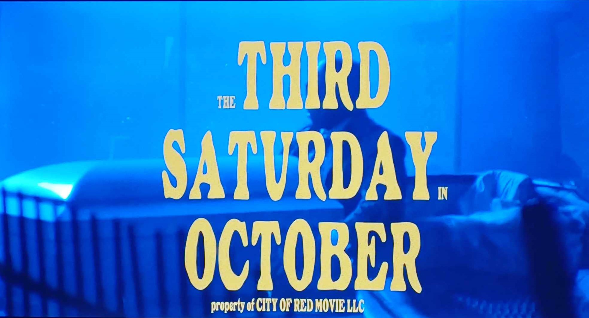 Thank god October 3rd falls on a Sunday this year… brb binging