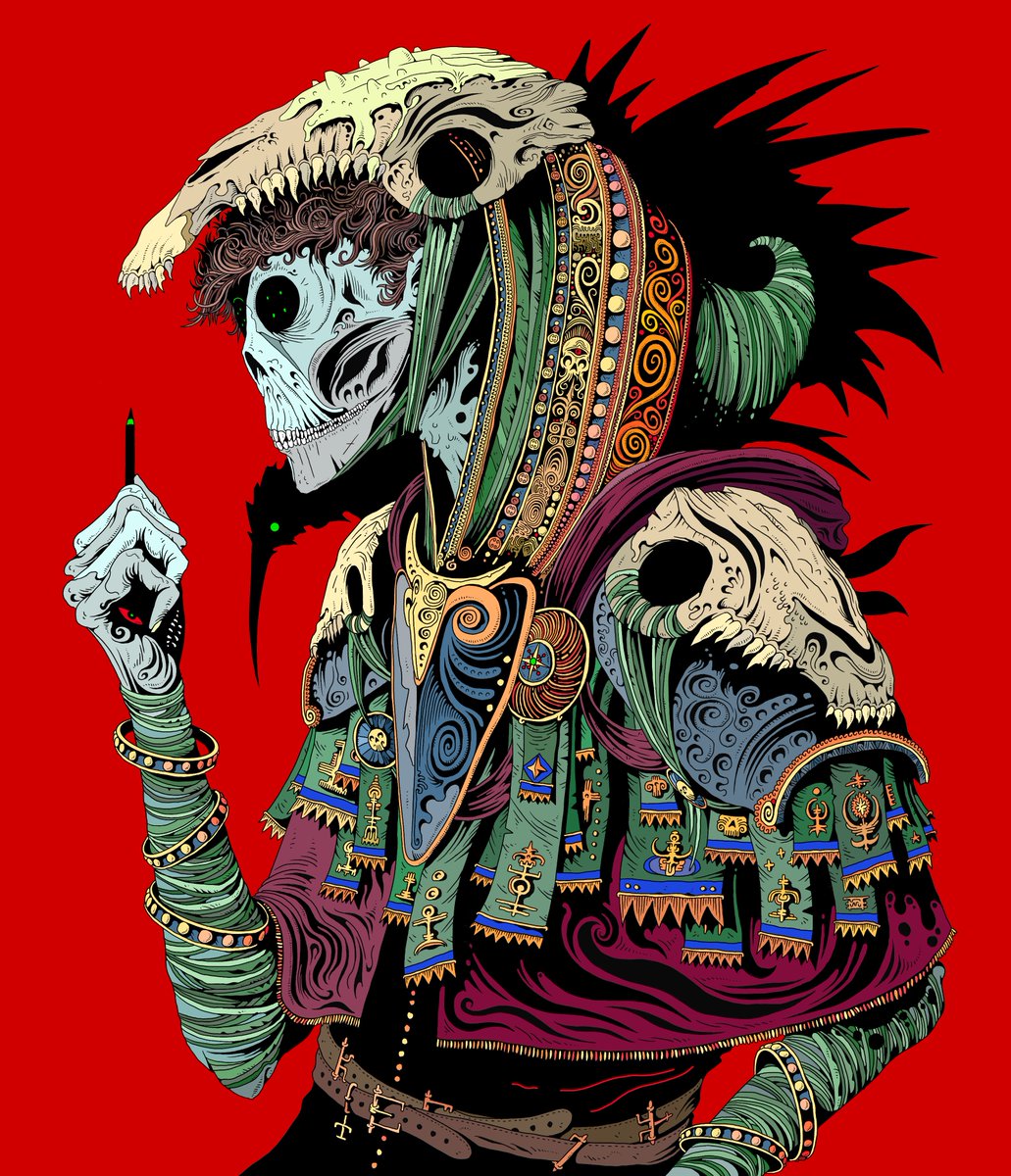 doodlerskeleton's tweet photo. Drop something red https://t.co/SUVE65oMqo