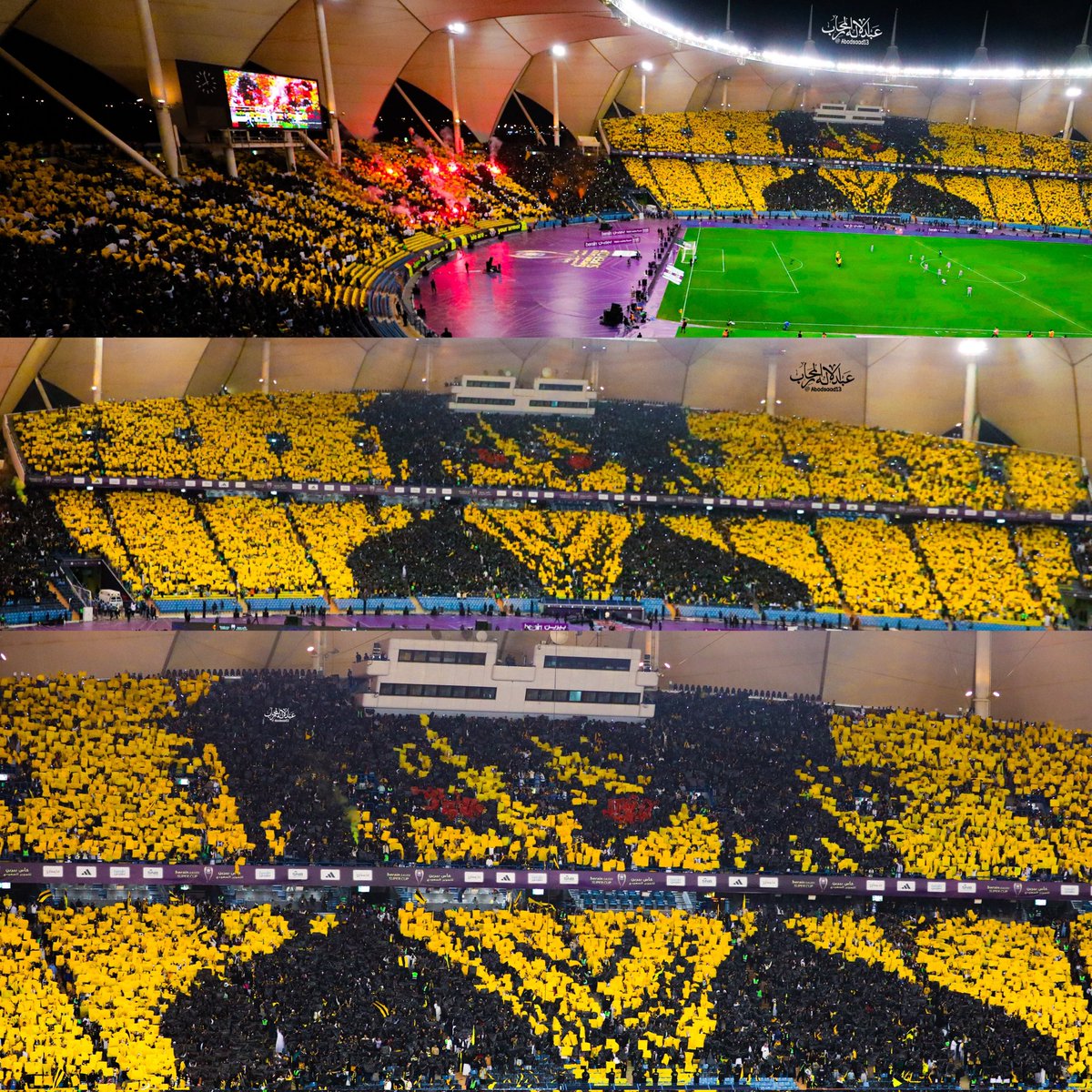 وصل بهم الأمر أن يلبسون شعار #الاتحاد ويتحدثون بلسان حال اتحادي ويطالب بأن يشارك بكأس العالم للأندية #النصر بدلا من نادي #الاتحاد السعودي المونديالي العالمي فخر بلادي، من سمح لمثل أولئك الدخلاء حتى يتوغلوا في وسط جماهير #الاتحاد ويرسلون رسائل مؤججة بها التأليب بكل تضليل فاضح