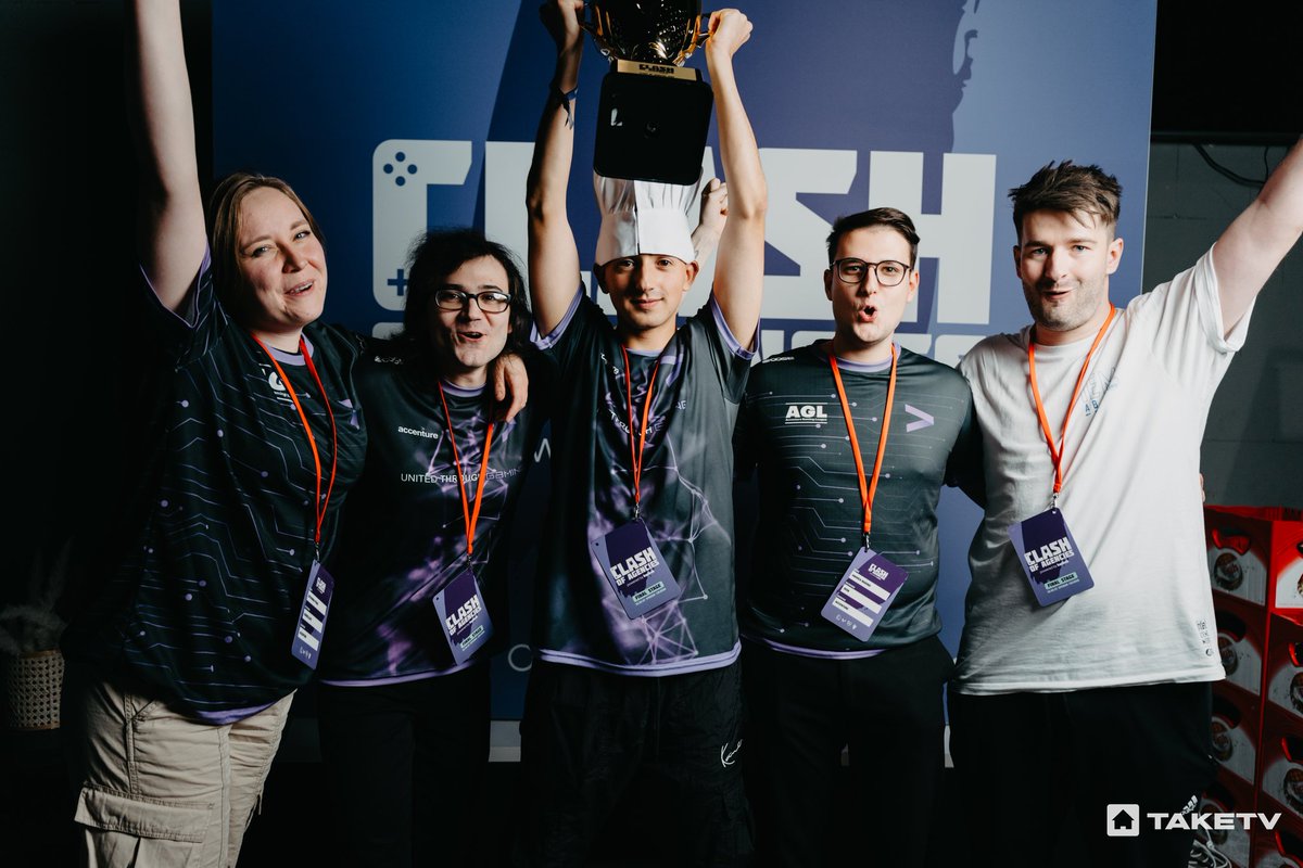 🏆 Congrats <a href="/mittwald/">mittwald</a>, @GroupMGermany &amp; <a href="/AccentureDACH/">Accenture DACH</a> for winning 2023 <a href="/clashofagencies/">Clash of Agencies</a> powered by <a href="/Twitch/">Twitch</a>! And now: Enjoy one of the legendary <a href="/xperion_germany/">XPERION</a> aftershow parties! 🎉