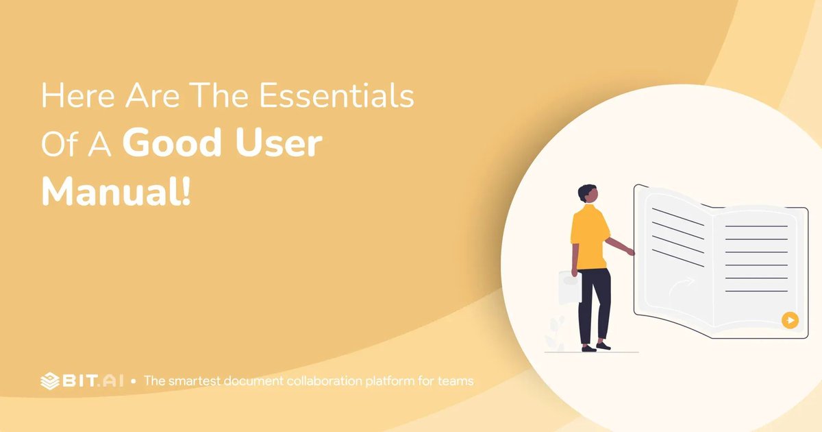 Bit_docs's tweet image. User manuals made easy-peasy! 📘🛠️ Build guides that speak user&apos;s language. Harness the benefits with Bit.ai. 🚀
buff.ly/3Pkk53R

#UserManuals #TechnicalDocumentation
#UserGuides