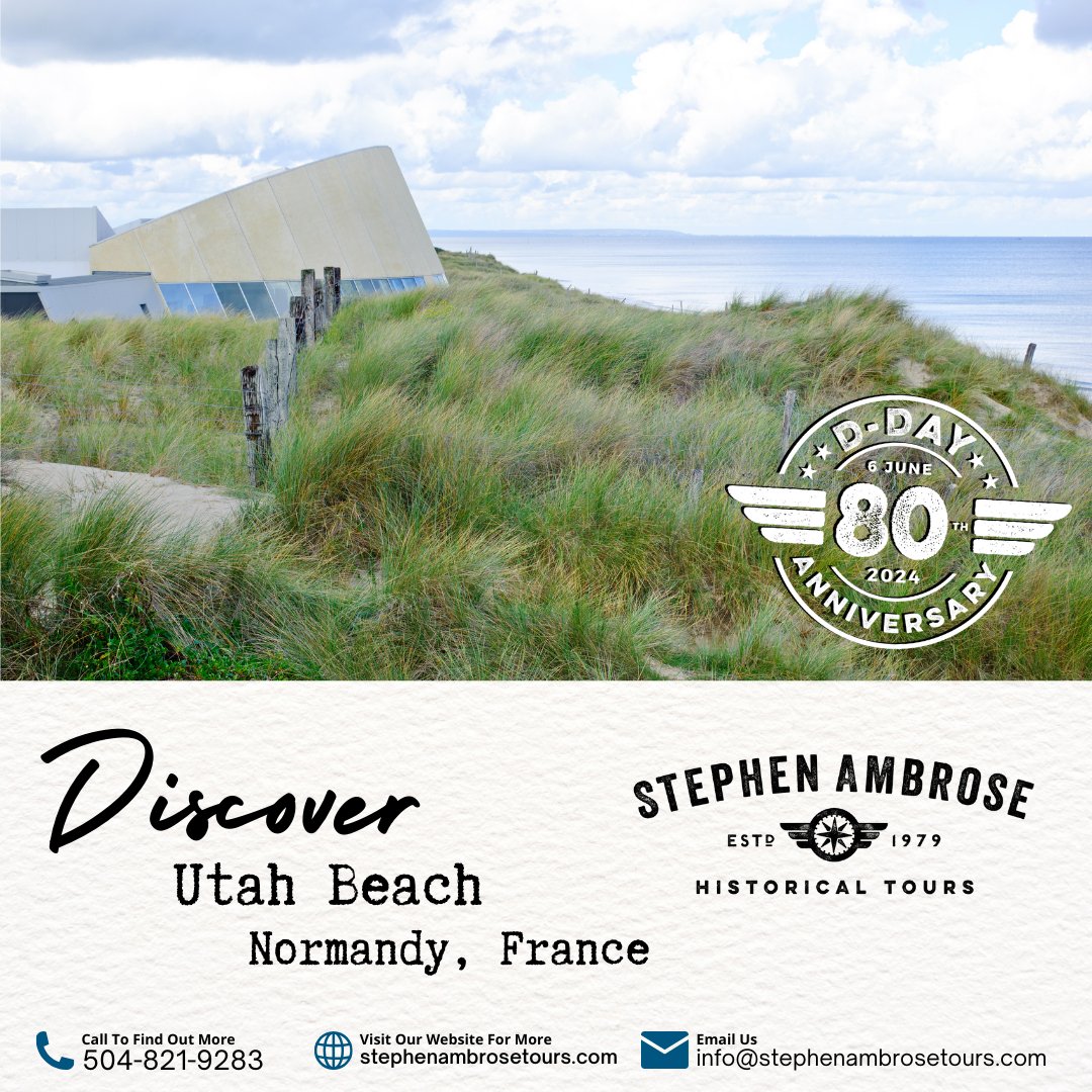 Step onto the hallowed sands of history! Join us for an unforgettable D-Day history tour and walk in the footsteps of heroes. 🌍🏖️ #DDayTour #HistoryUnveiled #SAHT #1HistoryTourCompany ow.ly/xJvU50PPWec