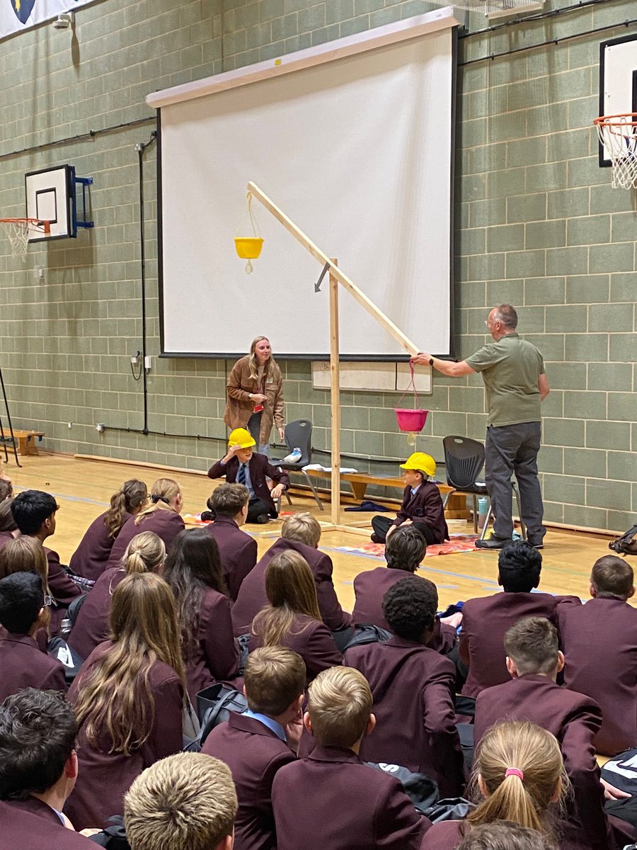 SwindonAcademy1's tweet photo. It was great to have @sihalls (and his daughter) from the Chaplaincy team deliver assemblies for National Inclusion Week. As always he put his unique twist on it to get our students thinking about Justice #NationalInclusionWeek https://t.co/y0LWWapJOS