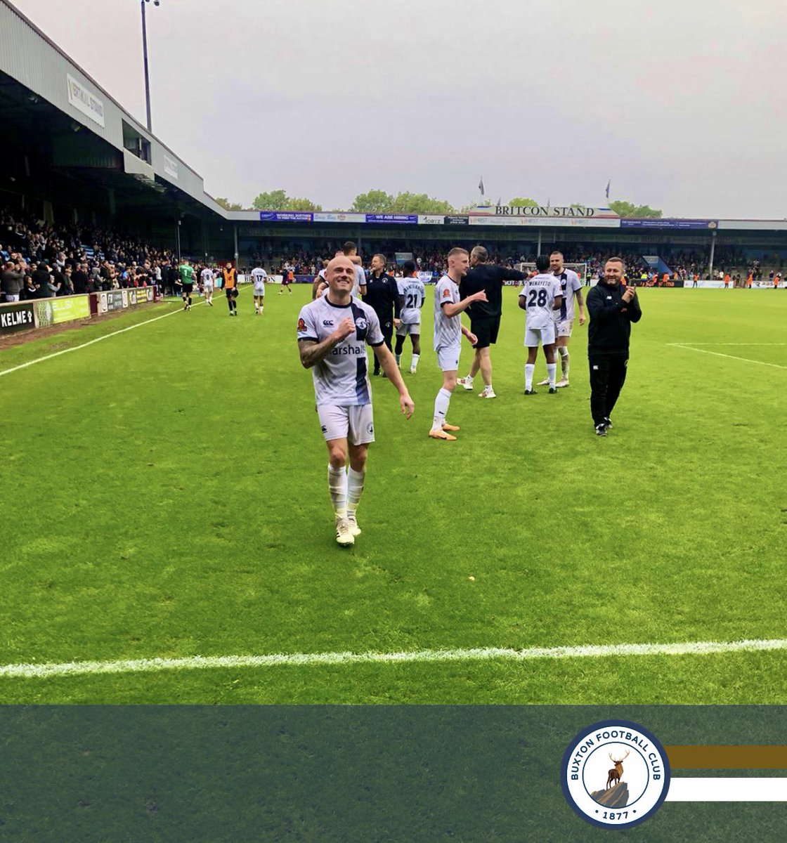 Buxton_FC's tweet photo. Where shall we put the statue?  

Super @SamMinihan.

✊🏼

#UpTheBucks | #TeamBuxton https://t.co/7sXo6THqrz