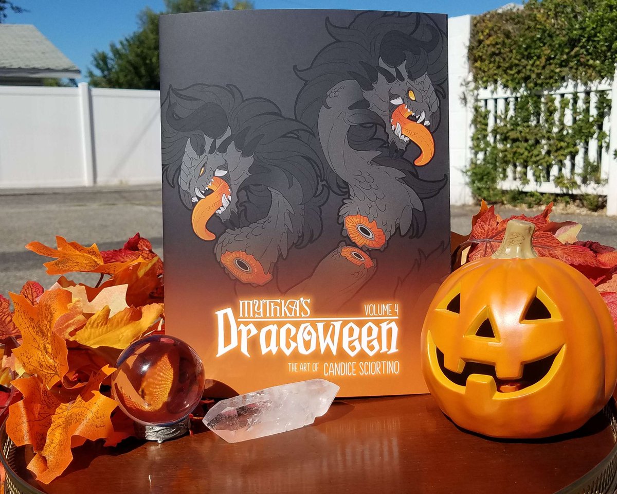 MythkaGO's tweet photo. 🎃💀🐉
Spooky Season be upon you!
Dracoween Vol 4 is here! To celebrate the release of my #neonmob series releasing tomorrow I have made a 31 page zine to go along with the series! NeonMob members keep an eye on Discord for a special giveaway!
Check out my shop to get yours! https://t.co/jpVNIHrZSG