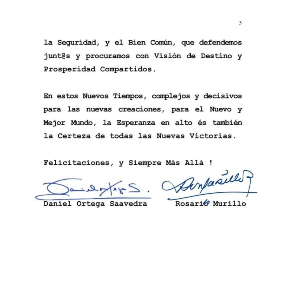 Nicaragua felicita el 74 Años de Fundación de la República Popular China
