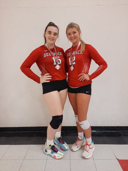 deemackchiefsvb's tweet photo. Congratulations to Taryn Ryan and Izzy Weir for making the Pekin Invitational All Tournament team!
@WeirIzzy @taryn_ryan15 https://t.co/kf8g0Egrug