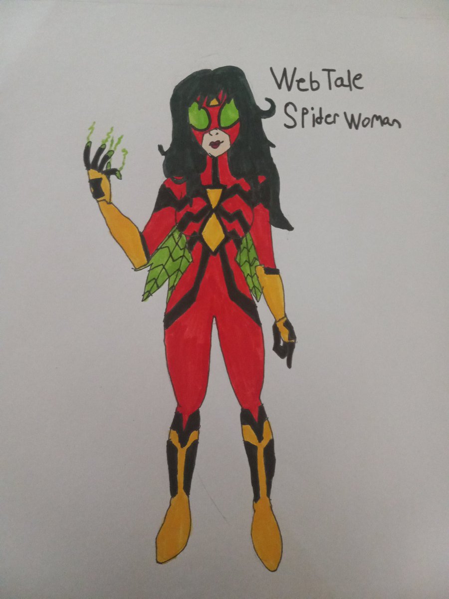 SpiderSans1's tweet photo. The Spider Family 2/3
#Spiderman #WebTale #BlackCat #Silk #ghostSpider #SpiderWoman https://t.co/nBcwNqocpG