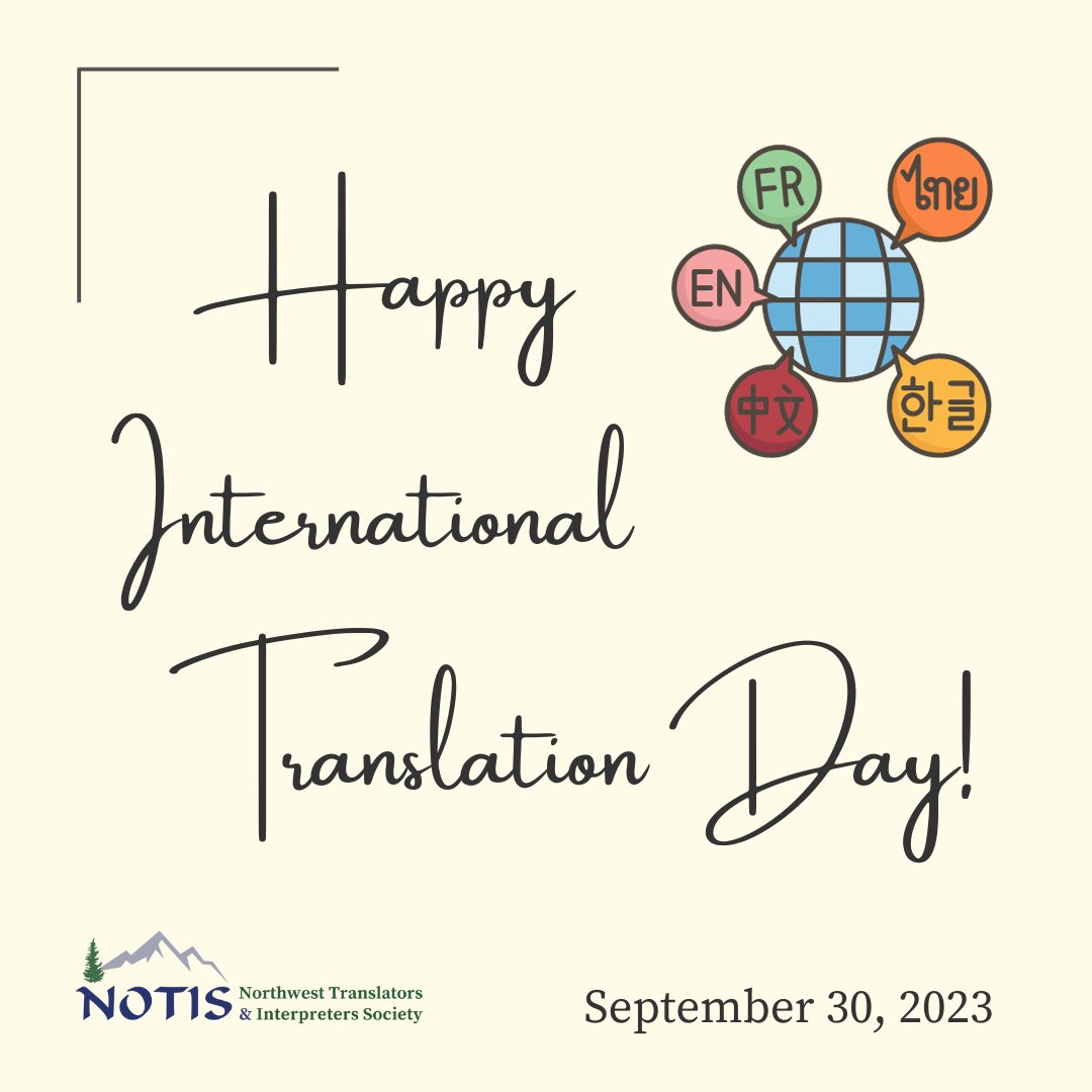 notis_net's tweet image. Happy #ITD2023! 🥳 An excellent time to reflect on the essential role #translators &amp;amp; #interpreters play in service to our global community: ensuring equal access to info &amp;amp; services, facilitating communication, and amplifying a rich array of voices from all across the world🙏