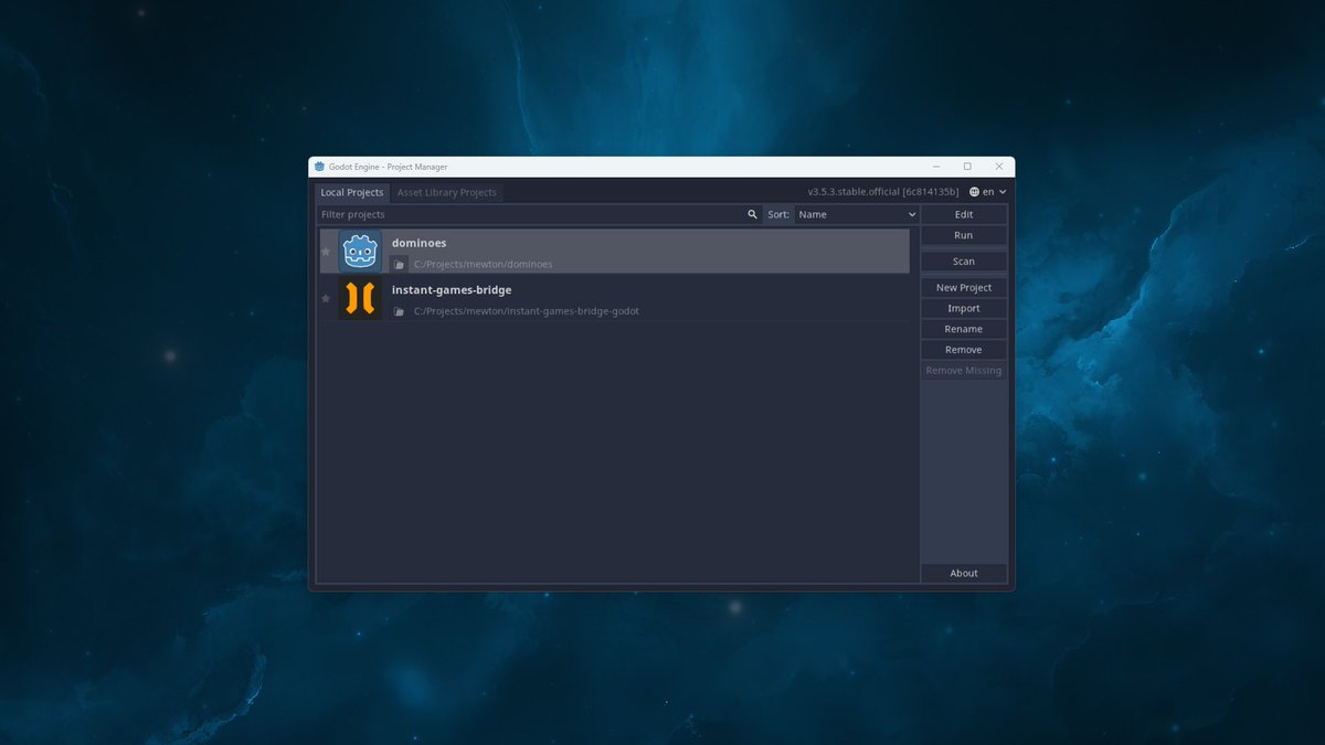 I'm new to <a href="/godotengine/">Godot Engine</a>. Started making a new game. I'm really enjoying the development so far.

This is not a classic domino, there is a more interesting idea.

#godot #indiedev #gamedev