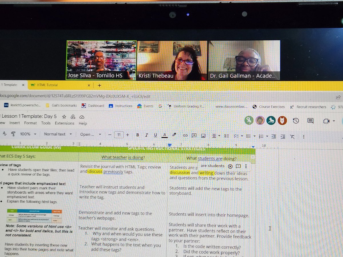 JoseLSilvaSmith's tweet image. Beautiful Saturday to visit & continue learning with this amazing group of @ExploringCS teachers from all over the United States! โค๏ธ๐๐ #TISDProud #ExploringCS