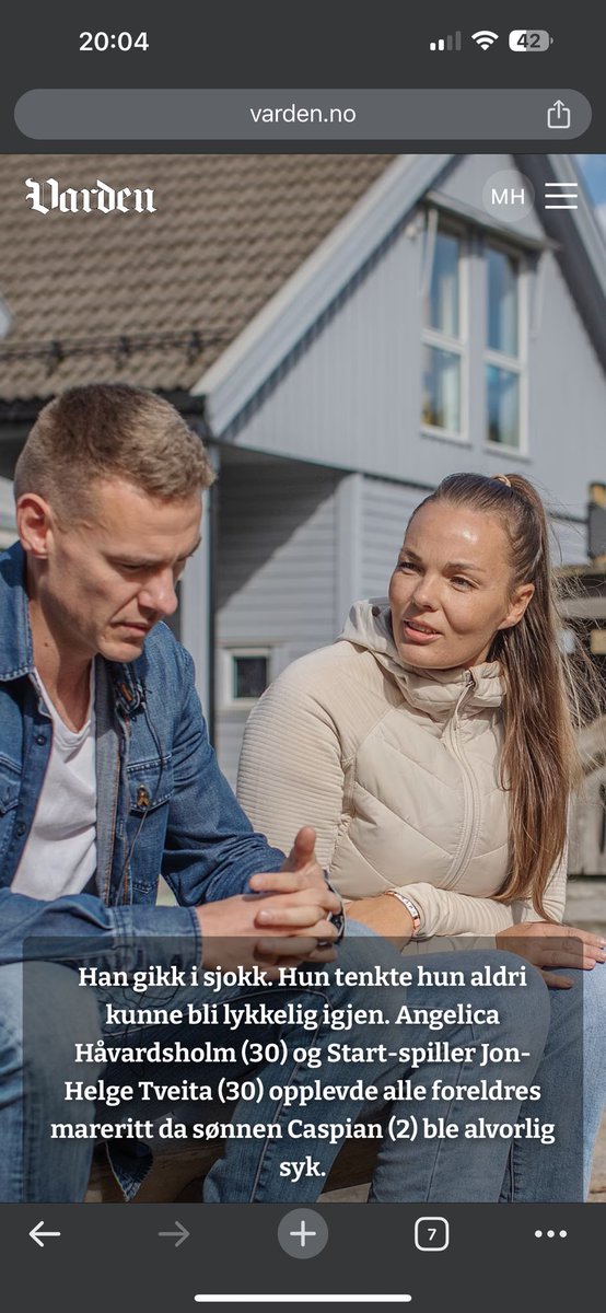 To sterke foreldre som har gått gjennom et mareritt. Forbilder.