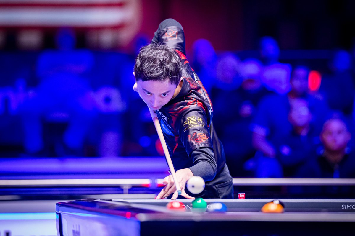 An absolutely flawless performance from Ko Ping-Chung to reach his first ever US Open final…

Six break and runs ✅
Sink all 99 balls ✅
Make the one ball on all 11 breaks ✅
99% pot success ✅

#USOpenPool