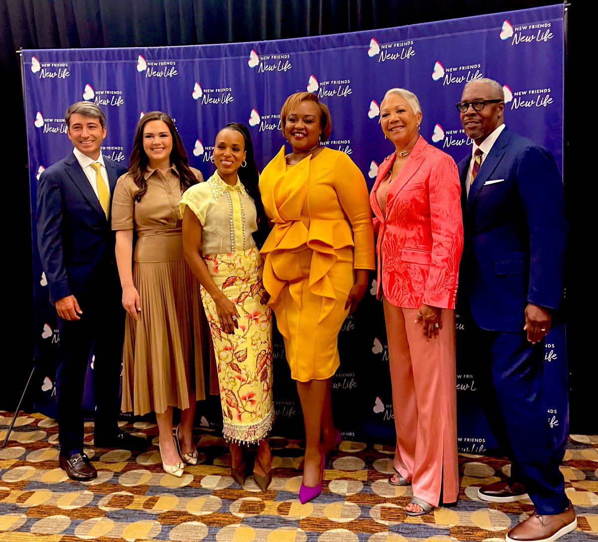 What a day! Loved sharing the story of @nfnlnews over the last 25 years, and having the INCREDIBLE @kerrywashington as our special guest! #standforher #silverjubilee