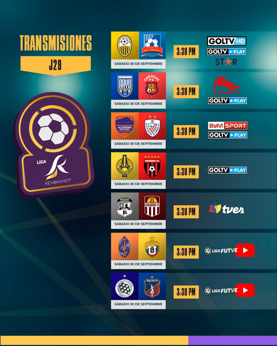 gustavofutve's tweet photo. ¿Tu equipo se esta jugando algo importante en esta jornada única del día Sábado? 😱

Aquí tienes toda la información sobre las transmisiones de cada partido. 

Si te encuentras en alguna de estas ciudades y cuentas con las posibilidades entonces:

ASISTE AL ESTADIO🏟️ https://t.co/4uvHgYPvDN