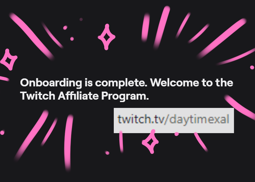 XalSundered's tweet photo. HOLY SHT WE'RE AFFILIATED !! 
designing emotes live as we speak!! come hang out <3 https://t.co/PJ65rlzcjh