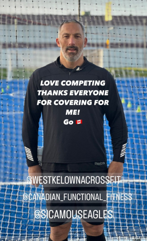 Sicamous_Eagles's tweet photo. With Coach Nick we have a great lead by example in health, fitness and pushing yourself to be your best athlete. Congrats and Good Luck to Coach Nick at your CrossFit Comp.
#DevelopingYoungMen #BringYourAGame #GoCoachGo @KIJHL @KijhlS https://t.co/ipZBl85XaI