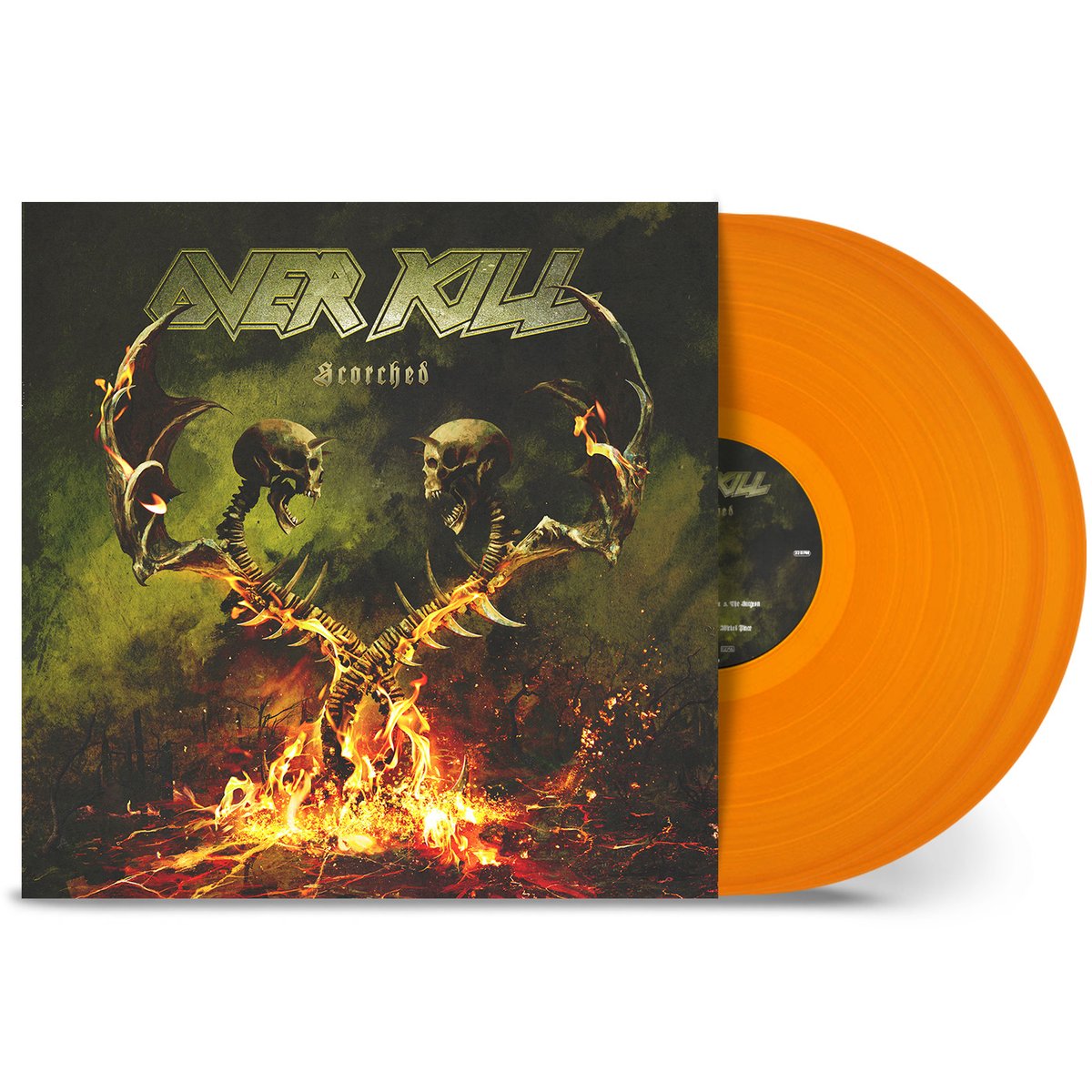 SCORCHED new vinyl color out Nov. 24th! 2LP Orange Vinyl (Ltd to 2,300) 🔥 bfan.link/Overkill-Scorc… #Overkill #ThrashMetal #Thrash #Metal