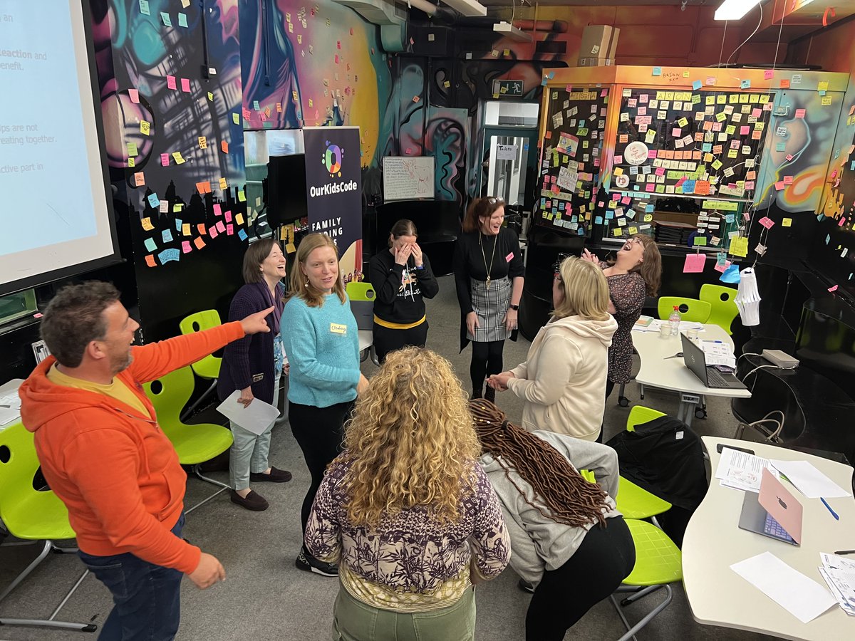 richardmillwood's tweet photo. Fabulous day empowering new facilitators to take on the OurKidsCode model of family learning to change attitudes to coding.
#ourkidscode #eucodeweek https://t.co/t7DX1AIkHa