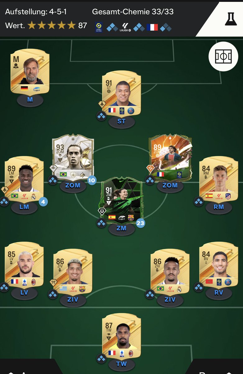 EldoEight's tweet photo. Team for Sunday 💯 #EAFC24 https://t.co/NKaGh3EWlD