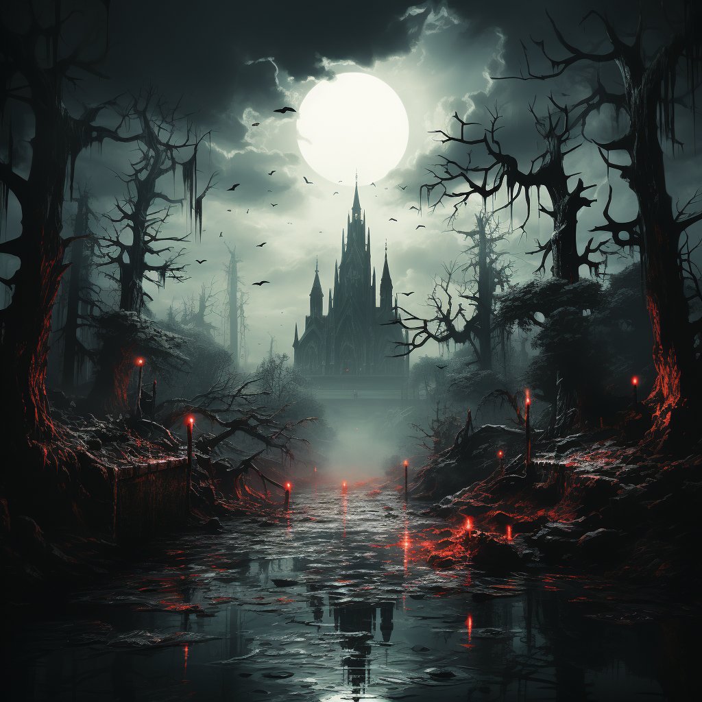 studiogreencode's tweet photo. 🎨 Day 2: #AIartChallenge Word of the Day: “Haunted.” Craft pieces inspired by ghostly presences and eerie atmospheres! 👻 Share your haunted creations in the comments, like, and retweet to spread the spooky vibes! #HauntedArt #HalloweenArt #CreateWithAI #Studiogreencode #midjourney #halloweenspirit
