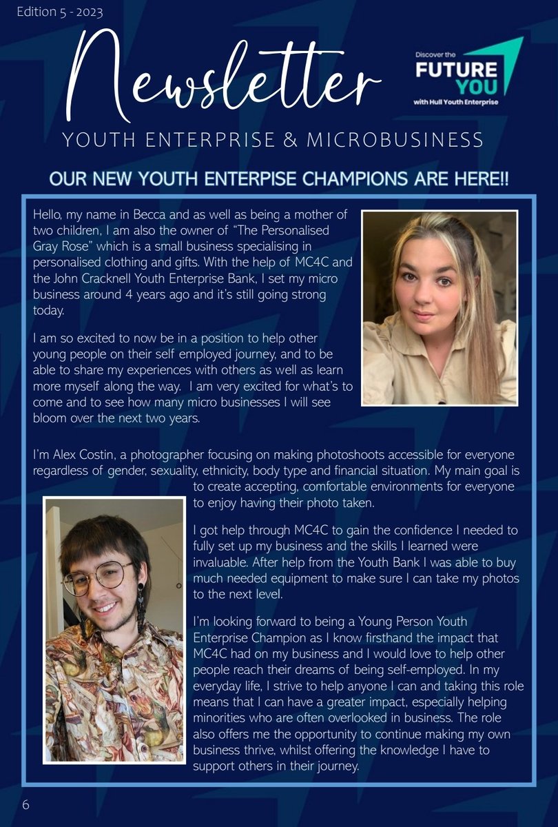 I am so proud of all my new colleagues in @Hullccnews Youth Enterprise Team.

All are entrepreneurs in their own right which will enable them to give real life advice to our aspiring young entrepreneurs #BeYourOwnBoss #EnterpriseSkills #YouthEntrepreneurship #InvestHull