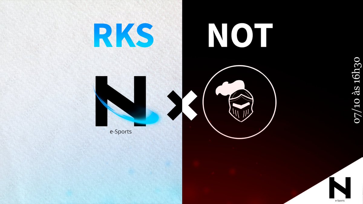 Revoltedknights's tweet image. 📅 • SAVE THE DATE, AGAIN! 

Nós da Revolted Knights, iremos realizar um 4x4 amistoso com a @Notesports_! Nas modalidades box fight e zone wars. 

Programação:
DATA: 07/10
HORÁRIO: 16:30 (Brasília) 🇧🇷 TRANSMISSÃO:  twitch.tv/iamkatkk?sr=a #GORKS⚔ #GONOT🌟