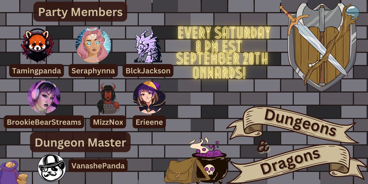 BlckJackson's tweet photo. We are officially starting our campaign in #dungeonsanddragons ! Come on in and hangout! May the dice be in our favor! https://t.co/RVglKl7BnU #gamer #blackgamer #streamer #blackstreamers #smallstreamer #twitchstreamer #twitchaffiliate #twitchtv https://t.co/5EkQWoKjp1