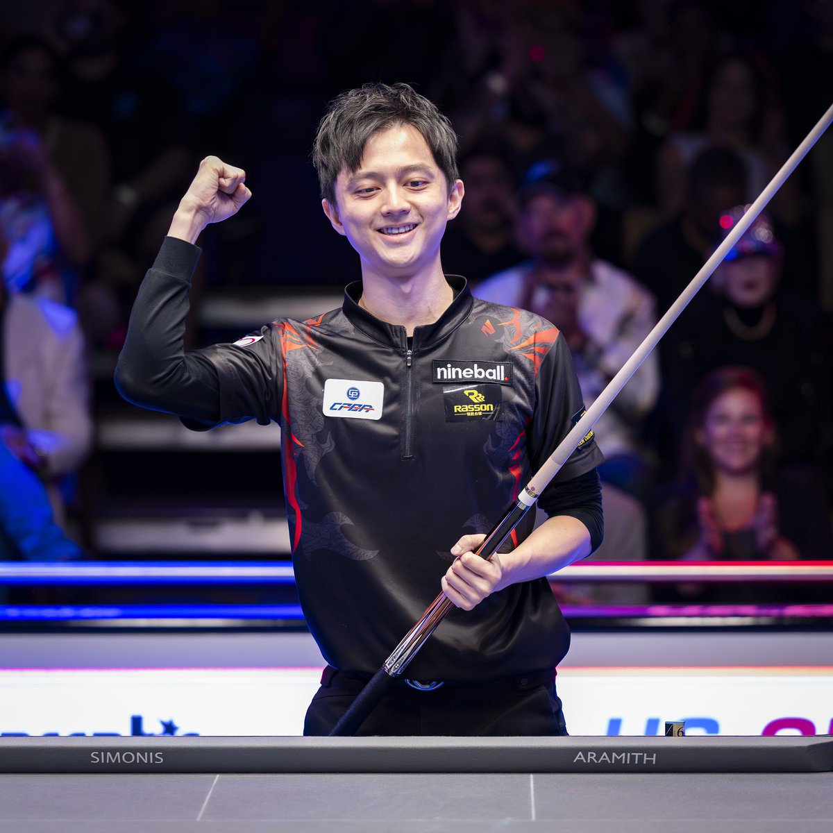 𝗞𝗢 𝗣𝗜𝗡𝗚-𝗖𝗛𝗨𝗡𝗚 𝗜𝗦 𝗧𝗛𝗘 𝗖𝗛𝗔𝗠𝗣𝗜𝗢𝗡 🏆

Ko Ping-Chung wins the 2023 US Open after winning ten straight racks from 6-3 behind against Fedor Gorst, producing four breaks and runs in the last five racks.

#USOpenPool