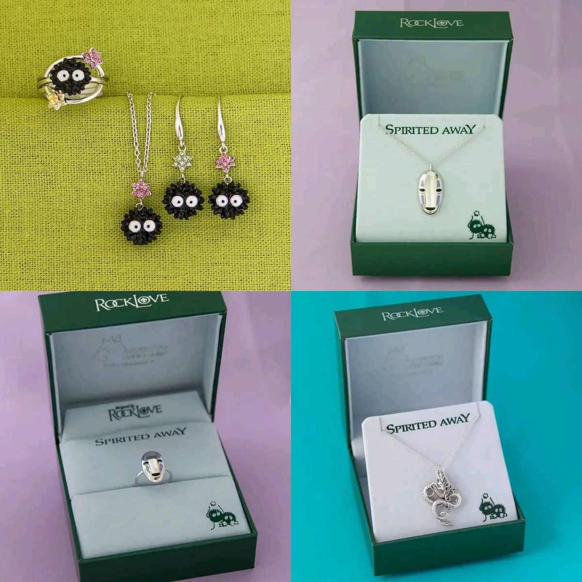 anime_'s tweet photo. Spirited Away jewellery 🤩 https://t.co/WFPsv6neSV