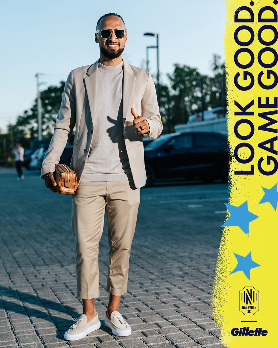 NashvilleSC's tweet photo. Dressed to impress 🤩
@Gillette | #LookGoodGameGood https://t.co/CY09DuBJ3i