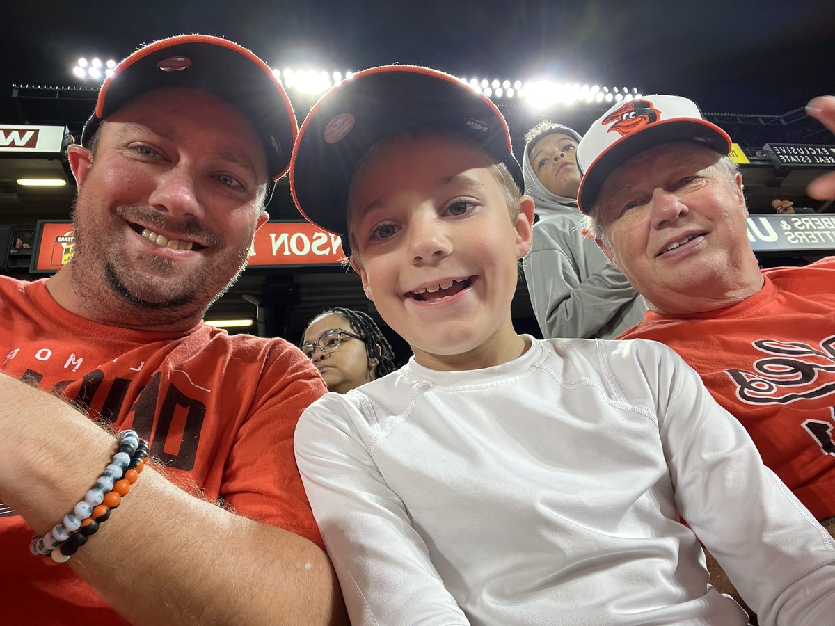 ScottBLBS's tweet photo. @Orioles  for #tweetyourseat section 84, row 4, seat 12 …3 generations in the same seats since OPACY opened in ‘92! https://t.co/7diYqd3Xh8