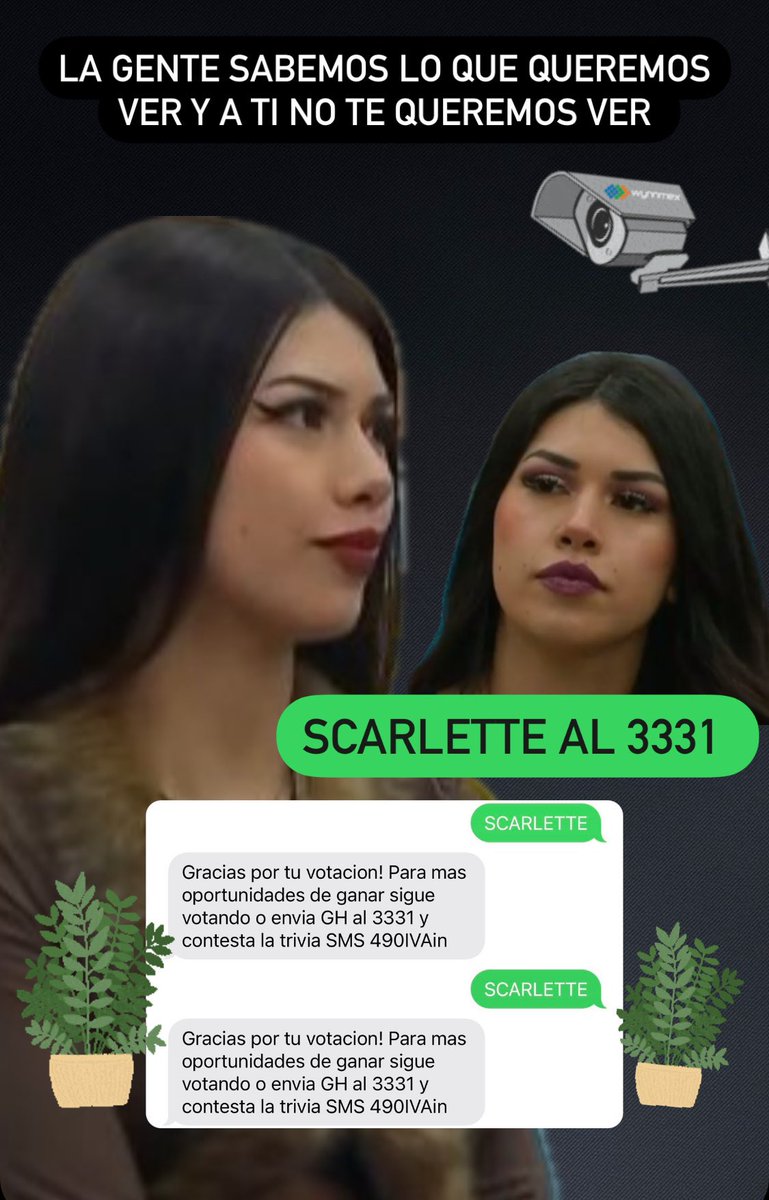 ConyCopeteLli's tweet photo. Si se fue la tóxica no olvidemos a la

 SCARLETTE 3331 
 SCARLETTE 3331 
 SCARLETTE 3331 
 SCARLETTE 3331 
 SCARLETTE 3331 
 SCARLETTE 3331 
 SCARLETTE 3331 

#GranHermanoChile 
#GranHermanoCHV https://t.co/dZepQbRIuS