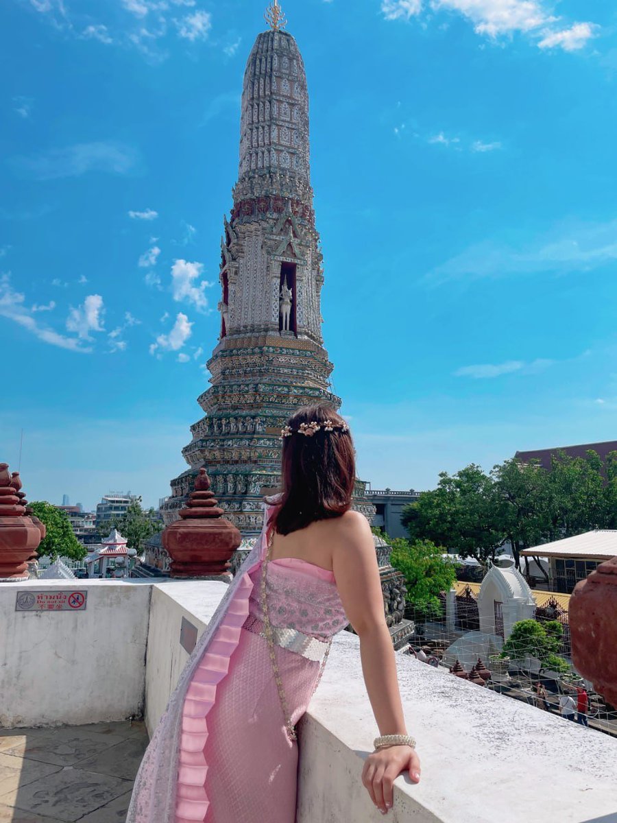 After a long time apart, I remember the happy days spent with my friends in my hometown of Thailand