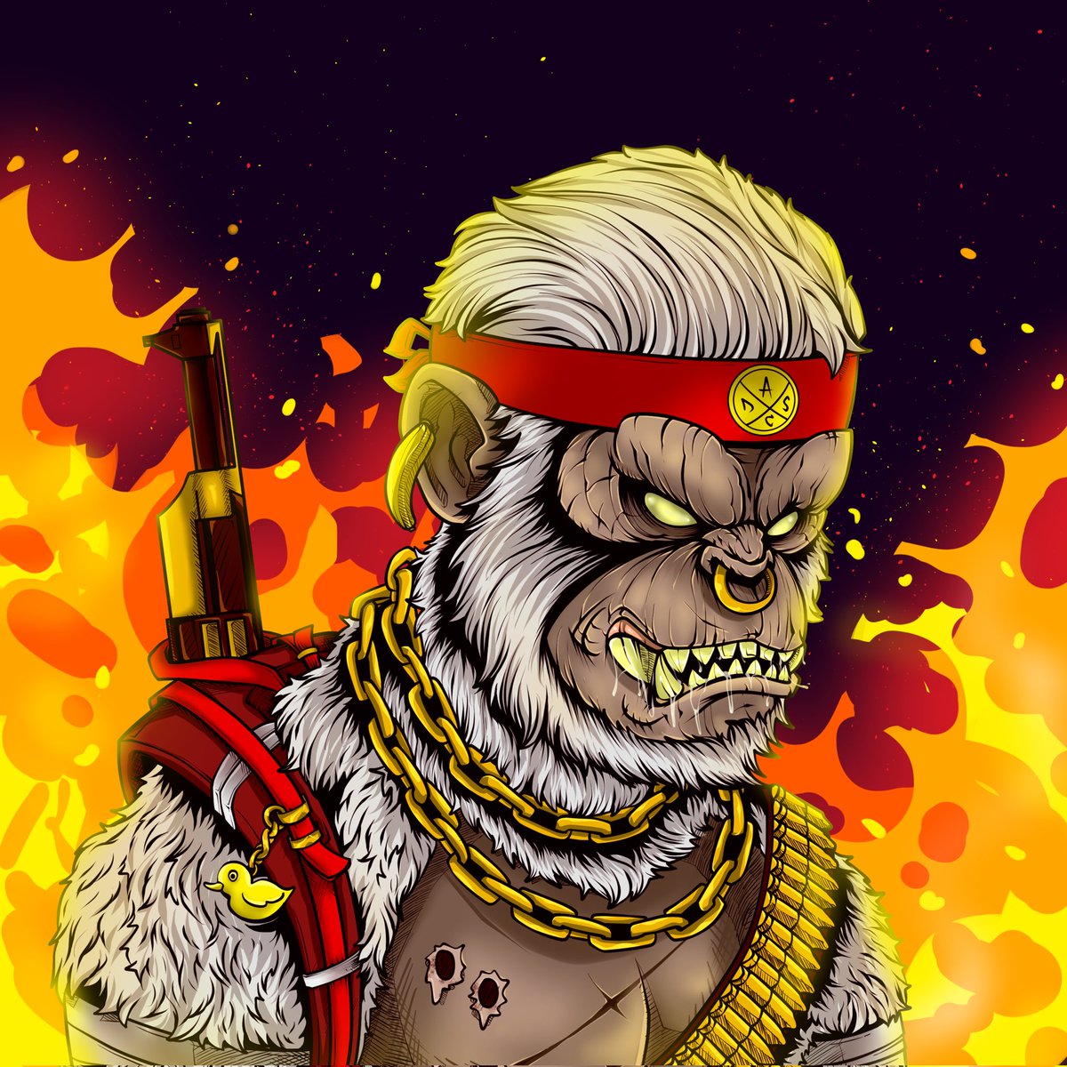 TheAfterDarkSC's tweet photo. Deep in the jungle, cleverly hidden by the vantage of towering ancient giants. No stranger to warfare - the BoonFANG Guerrilla knows only violence...

Shooting his way into the Rafflehouse in an hour or two

$dusk is not in abundance though....

https://t.co/bzBExqH3OJ https://t.co/ufhXcSAz8Y