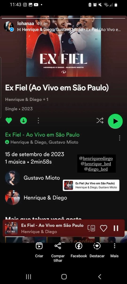 Lohanaa_'s tweet photo. Viciei #ExFiel @henriqueediego https://t.co/rKcsohvHmv
