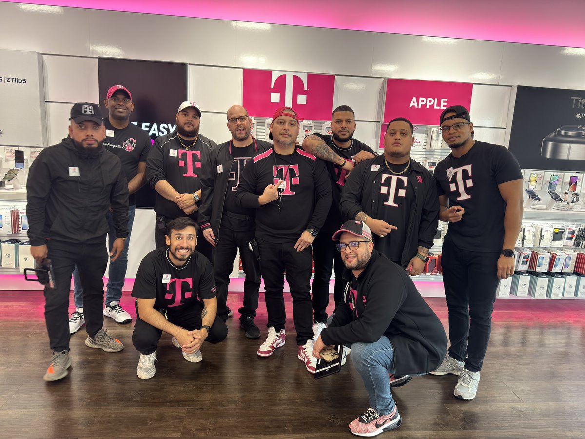 First and foremost I want to thank God for all the Blessings. To my team, I love you guys. It’s been a honored to work alongside the best of the best in <a href="/TMobile/">T-Mobile</a> It’s been a wonderful 6 years of my life. All my hard work has truly paid off. I can’t wait for tomorrow 1 Day as RAM