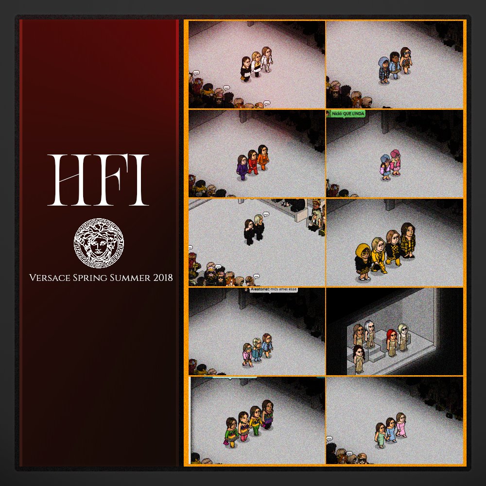 Na penúltima sexta-feira deste mês, ocorreu o desfile de Primavera/Verão 2018 da Versace. Confira abaixo algumas fotos exclusivas da HFI 📸🔒