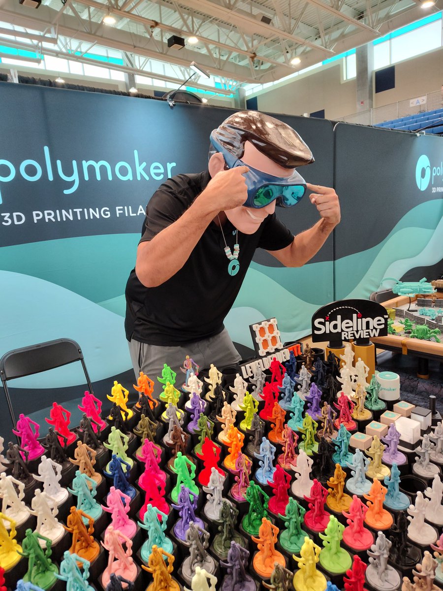 jarrettv's tweet photo. Fantastic booth and filament @Polymaker_3D at @EastRepRapFest https://t.co/QrZKkPgugI