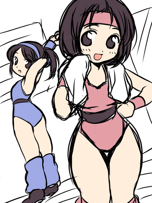 朝のらくがきこんなんでもフォロワーの方々は何のキャラか分かる変人ばかりだってユキヨ信じてる!近いうちもう少し真面目に描きます 