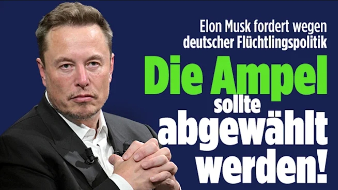 Die Ampel sollte abgewählt werden. Fordert Elon Musk. Da bin ich dabei. Und ihr?