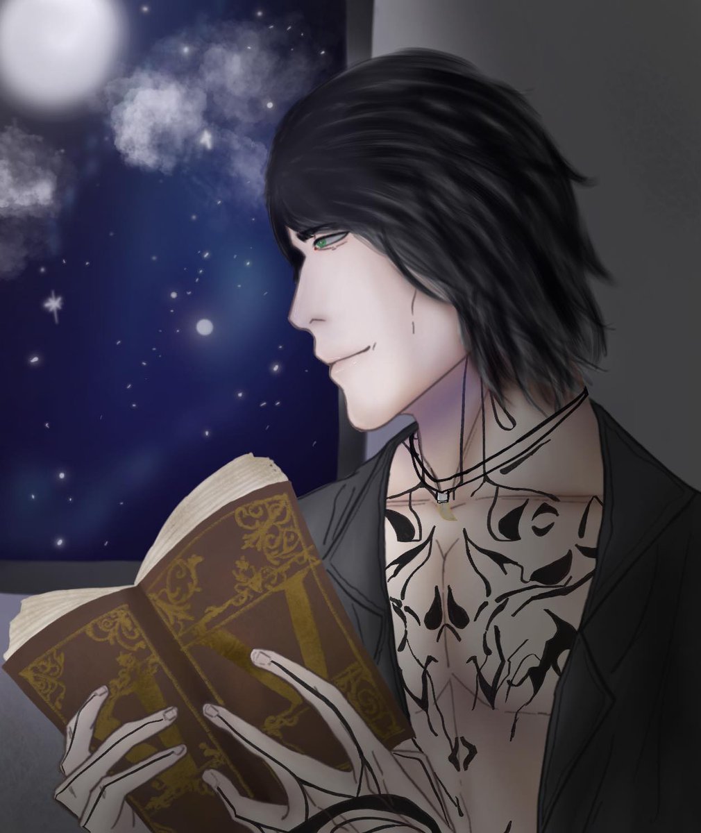 TSriboonchuen's tweet photo. V : Those stars are as beautiful as you.... Dante♡ #vd #DMC5 #V #Dante #vdan https://t.co/QsJnsvJ4Qs