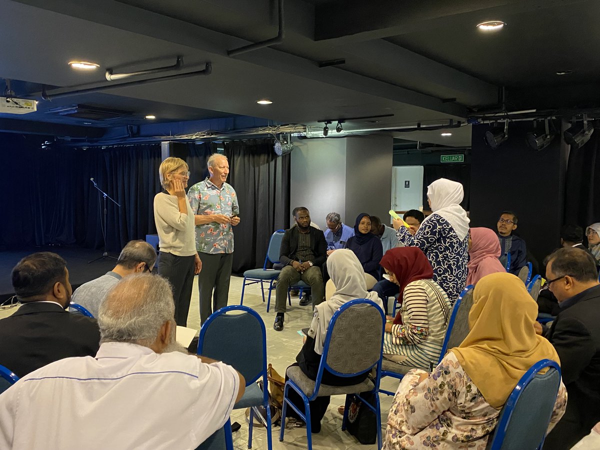 CPPFS (@cppfs) on Twitter photo In conjunction with the #WelcometoPostnormalTimes Exhibition in KL, the Postnormal Times Workshop had a lively first day with <a href="/AFcrew/">Maya Van Leemput</a>, Christopher Burr Jones, and <a href="/jserradelp/">Jordi Serra del Pino</a> engaging local scholars and thinkers in the #3Cs and #4Ss. Looking forward to an invigorating second day! In conjunction with the #WelcometoPostnormalTimes Exhibition in KL, the Postnormal Times Workshop had a lively first day with <a href="/AFcrew/">Maya Van Leemput</a>, Christopher Burr Jones, and <a href="/jserradelp/">Jordi Serra del Pino</a> engaging local scholars and thinkers in the #3Cs and #4Ss. Looking forward to an invigorating second day!