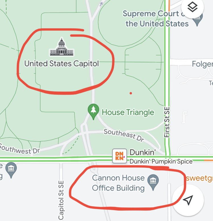 Hello everyone 👋🏼 The Cannon House Office building & the U.S. Capitol are not the same building. If there was a plan was to delay voting (which takes place in the Capitol)— pulling a fire alarm in Cannon would in no way impede that. This dumb conspiracy makes no sense.