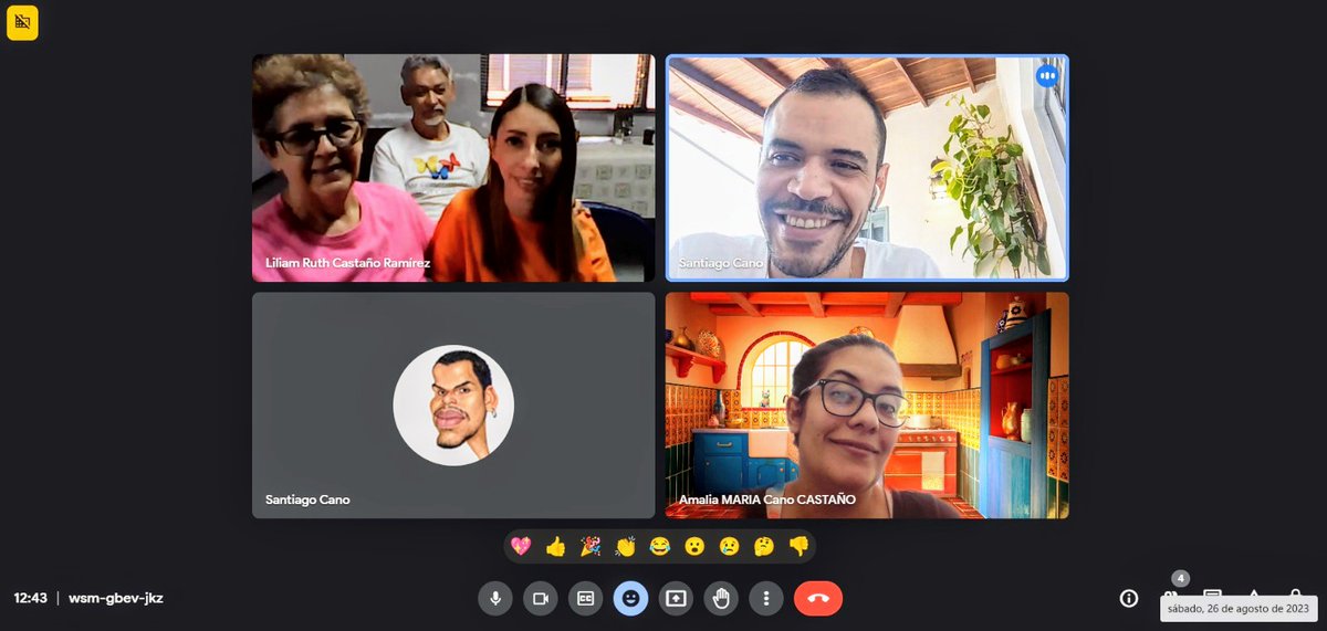 🍂 Así fue nuestra reunión de agosto 
#equipo